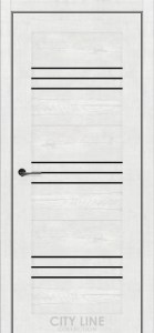 Рустік Авіньйон Білий/Чорне скло